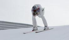 Speedskifahrer / Seefeld, Tirol Österreich