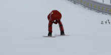 Speedskifahrer / Seefeld, Tirol Österreich