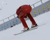 Speedskifahrer / Seefeld, Tirol Österreich