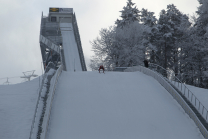 Speedskifahrer / Seefeld, Tirol Österreich