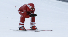 Speedskifahrer / Seefeld, Tirol Österreich